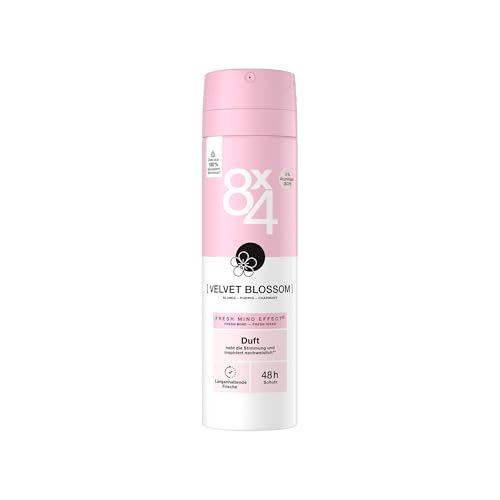8x4 Velvet Blossom Deospray Deodorant Mit Floral Fruchtigem