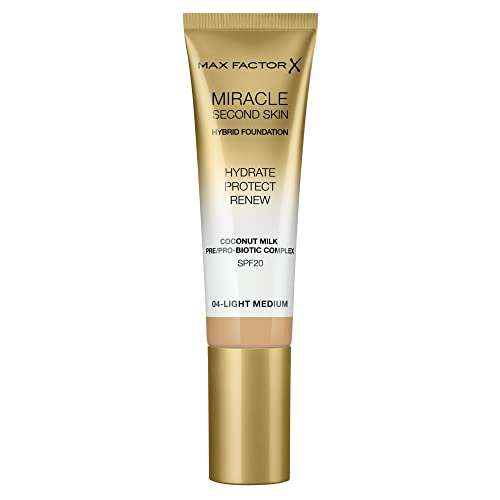 Max Factor Miracle Second Skin Foundation Lsf 20