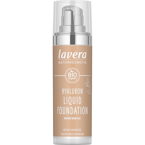 Lavera Hyaluron Liquid Foundation Warm Nude 03 Naturkosmetik