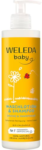 Weleda Bio Calendula Baby Xl Waschlotion Shampoo Vegan