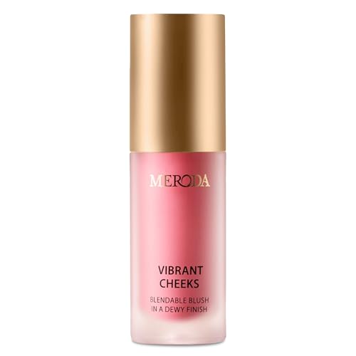 Meroda Vibrant Cheeks Liquid Blush Zartes Glowy Finish