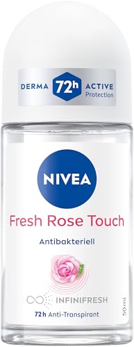 Nivea Fresh Rose Touch Deo Roll On Antitranspirant