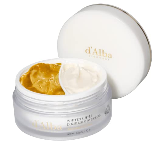 Dalba White Truffle Doppelserum Und Creme Veganes Feuchtigkeitsspendendes