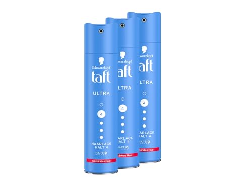 Schwarzkopf Taft Haarlack Ultra 3x 250ml Haltegrad 4