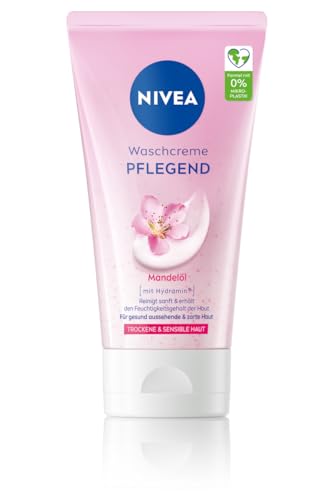 Nivea Pflegende Waschcreme Mit Mandel L Sanfte Gesichtsreinigung