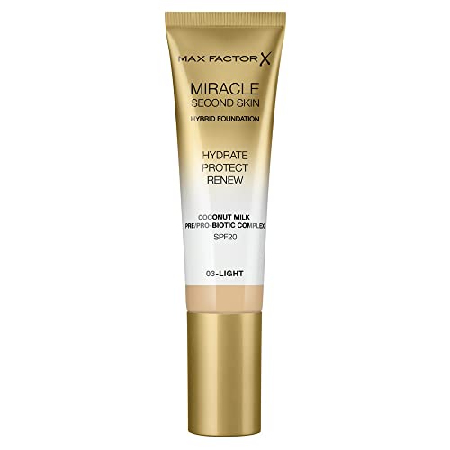 Max Factor Miracle Second Skin Foundation Lsf 20
