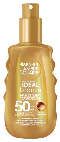 Garnier Uv Sonnenschutzspray F R Eine Strahlende Br
