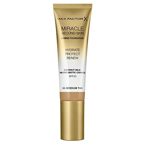 Max Factor Miracle Second Skin Foundation Lsf 20