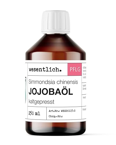 Wesentlich Jojoba L Kaltgepresst 250ml Nativ 100 Reines