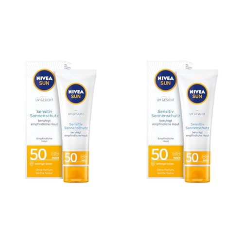 Nivea Sun Uv Gesicht Sensitiv Sonnencreme Lsf 50