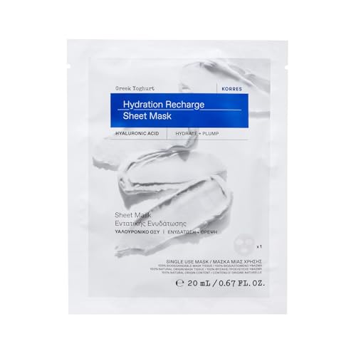 Korres Greek Yoghurt Intensiv Feuchtigkeitsspendende Tuch Maske F