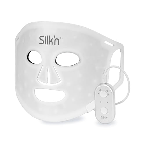 Silk N Gesichtsmaske Mit Led Lichttherapie Rot Blau