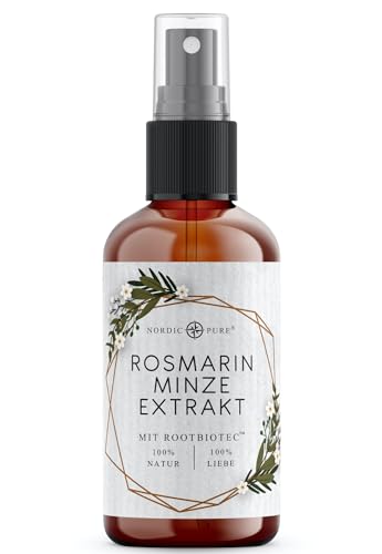 Rosmarinwasser Mit Minz Extrakt F R Kopfhaut Haare