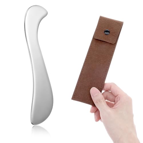 Ouligay Gua Sha Edelstahl Multifunktions Gua Sha Schaber