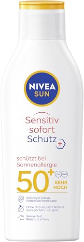 Nivea Sun Sensitiv Sofortschutz Sonnenlotion Lsf 50 Sonnencreme