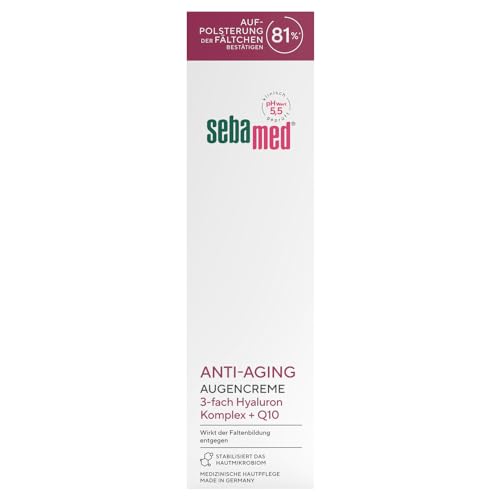 Sebamed Anti Aging Augencreme Q10 Augenpflege Mit Hyalurons