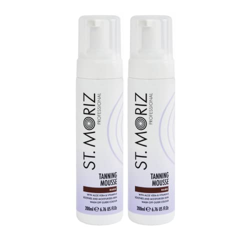 St Moriz Selbstbr Uner Mousse Dunkel 2er Pack