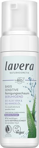 Lavera Basis Sensitiv Reinigungsschaum Naturkosmetik Vegan Bio Aloe