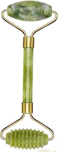 Jade Roller Gesichtsmassageroller 100 Naturstein Nat Rlicher Anti