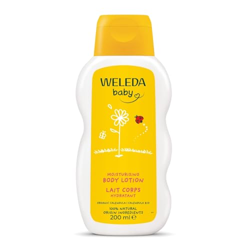 Weleda Bio Baby Calendula Pflegemilch Naturkosmetik Bodylotion Mit