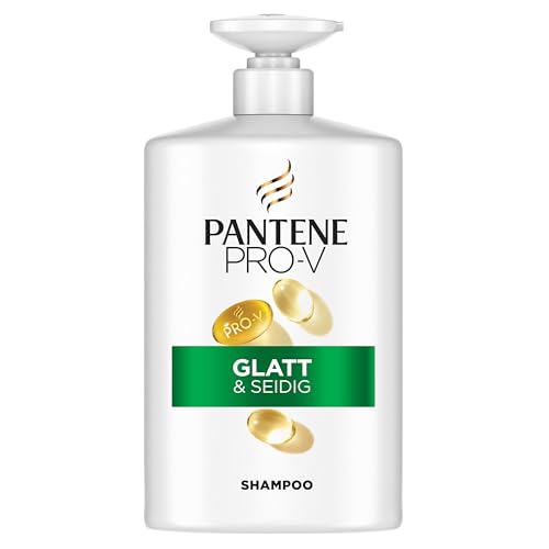Pantene Pro V Glatt Seidig Shampoo 1000ml Pumpspender