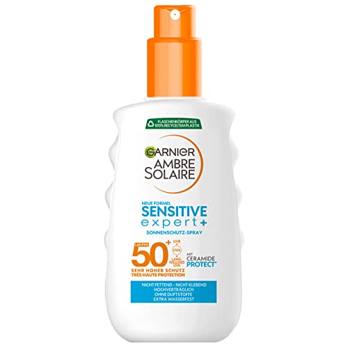Garnier Sonnenschutz Spray Mit Lsf 50 Wasserfestes Und