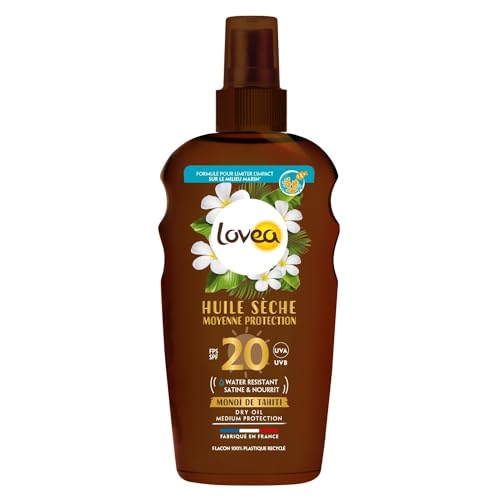Lovea Sun Dry Oil Spray Sonnenbrand Spf 20
