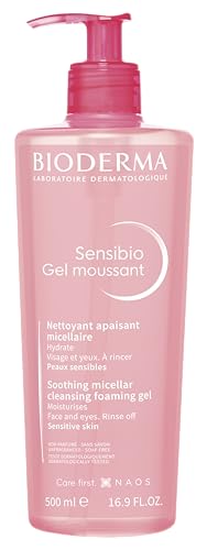 Bioderma Sensibio Gel Moussant Mizellares Beruhigendes Reinigungsmittel Entfernt