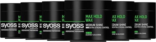 Syoss Wax Max Hold Haarwachs F R Langanhaltende