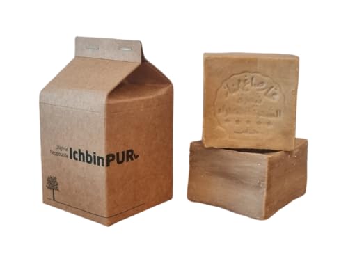 Ichbinpur Original Aleppo Seife Doppelpack 2x150g 100 Oliven