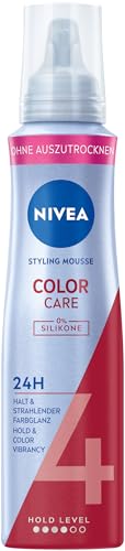 Nivea Color Care Schaumfestiger Pflegender Haarschaum Mit Hitzeschutz