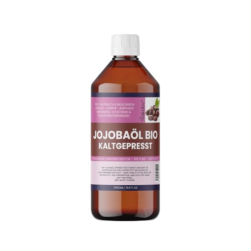 Jojoba L Bio Kaltgepresst 500ml Premium Simmondsia Chinensis