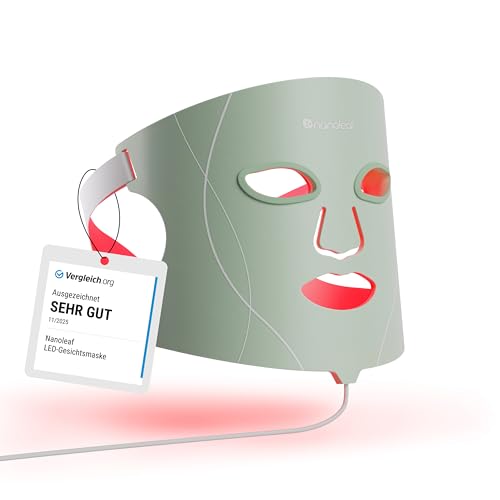 Nanoleaf Led Lichttherapie Gesichtsmaske 7 Gezielte Lichtmodi Tragbare