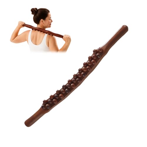 31 Perlen Gua Sha Wooden Therapy Stab Gua