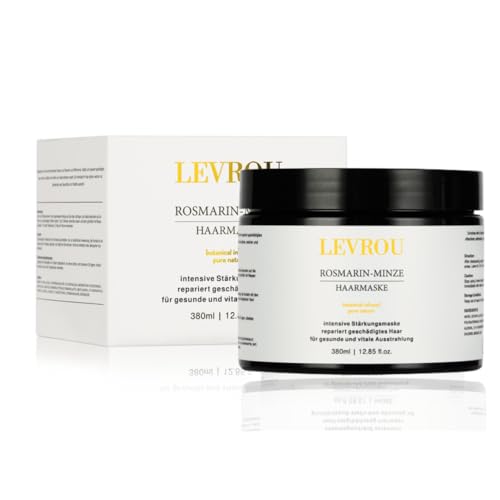 Levrou Rosmarin Minze Haarmaske F R Sehr Trockenes