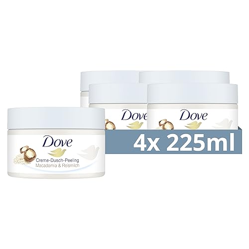 Dove Creme Dusch Peeling Macadamia Reismilch Scrub K