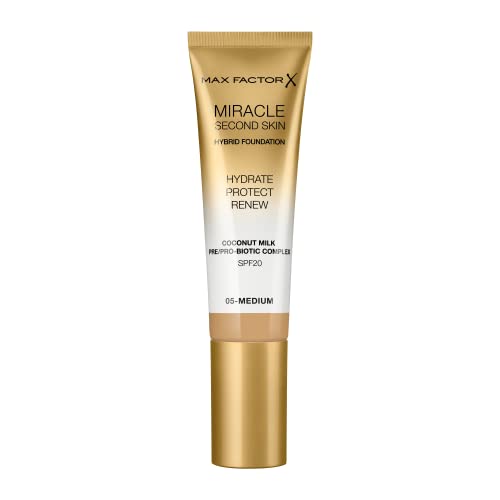 Max Factor Miracle Second Skin Foundation Lsf 20