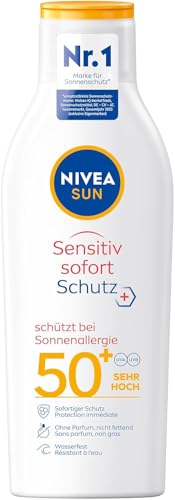 Nivea Sun Sensitiv Sofortschutz Sonnenlotion Lsf 50 200