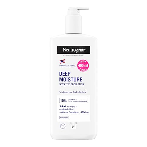 Neutrogena Norwegische Formel Deep Moisture Sensitive Bodylotion 400