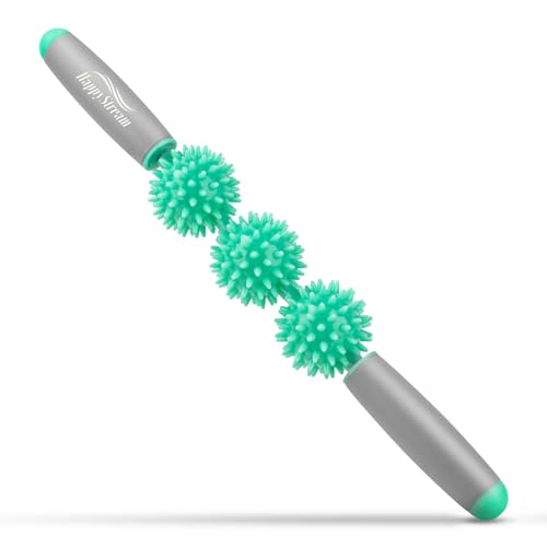 Igelball Massageroller Mit Griff 40cm Faszienstab Mit 3