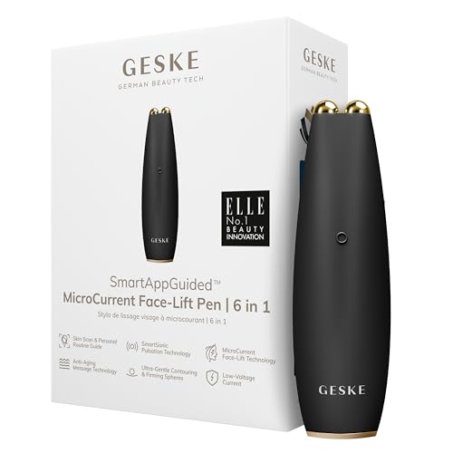 Geske Smartappguided Microcurrent Face Lift Pen 6 In