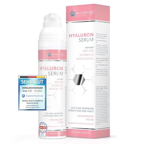Hyaluron Serum Hochdosiert 100ml Mit Anti Aging Booster