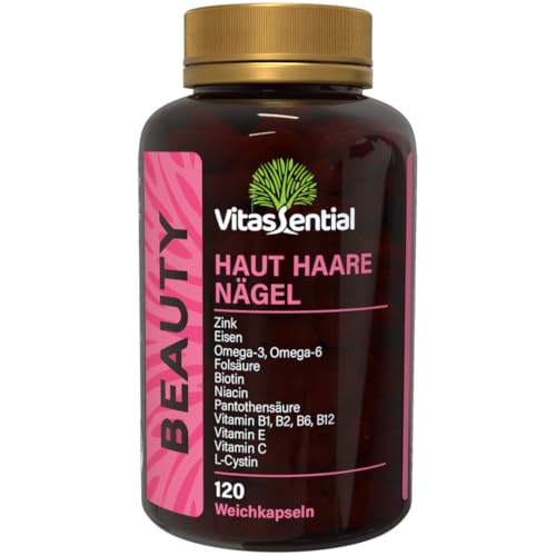Vitassential Haut Haare N Gel Biotin Zink Eisen