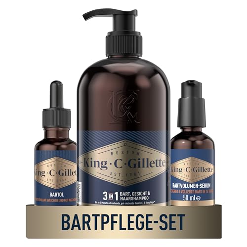 King C Bartpflege Set King C Gillette Bart