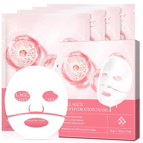 4 St Ck Korean Collagen Mask Kollagen Maske