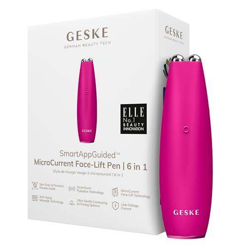 Geske Smartappguided Microcurrent Face Lift Pen 6 In