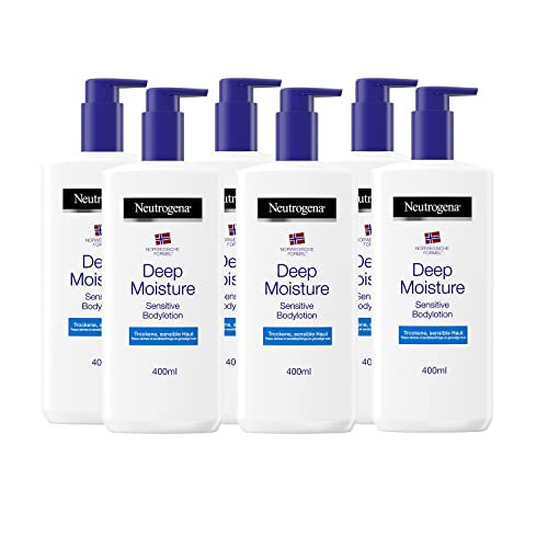 Neutrogena Norwegische Formel Deep Moisture Bodylotion Sensitive 6x
