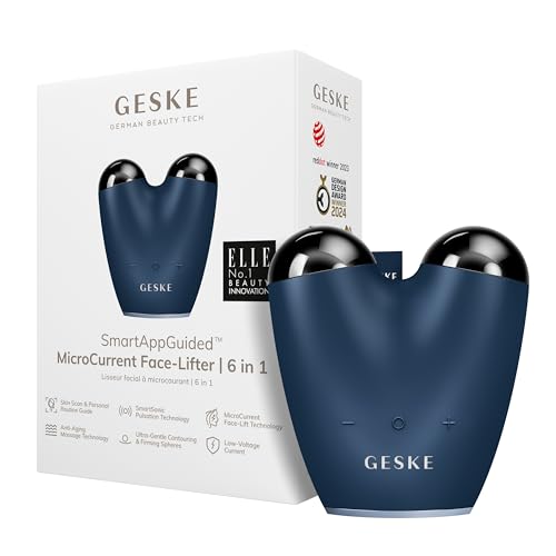 Geske Smartappguided Microcurrent Face Lifter 6 In 1