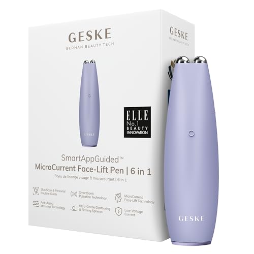 Geske Smartappguided Microcurrent Face Lift Pen 6 In