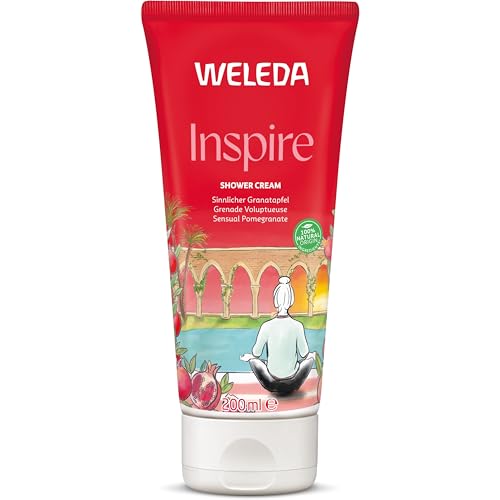 Weleda Bio Inspire Duschgel Vegan Naturkosmetik Granatapfel Duschseife